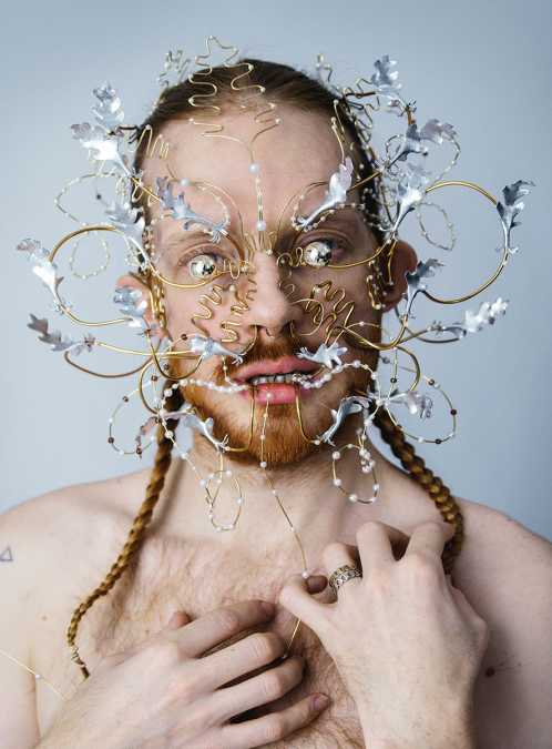 James Merry live embroidery + Q&A